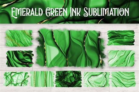 Sublimation Emerald Green Ink Background Graphic by PinkPearly ...