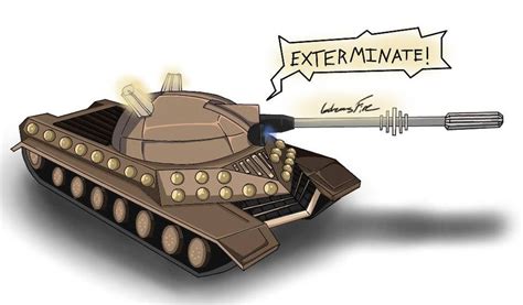 Dalek Tank by GolemsFire on DeviantArt