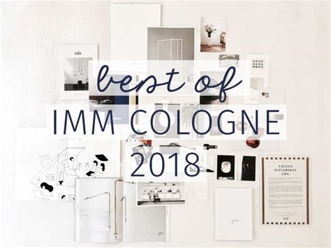 IMM COLOGNE 2018 | MY BEST OF | unprogetto - progettazione e ...