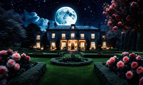 Dreamup Creation mansion garden by Gumbit on DeviantArt