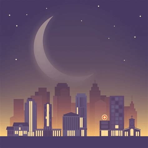 Cartoon City Night Wallpapers Top Free Cartoon City Night Backgrounds ...