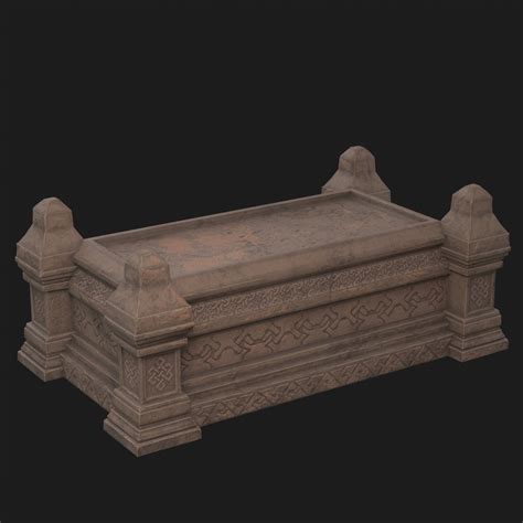 Sarcophagus 3D model - TurboSquid 1394135