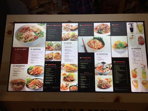 so pho paragon menu - Google Search | Menu restaurant, Menu, Sweet