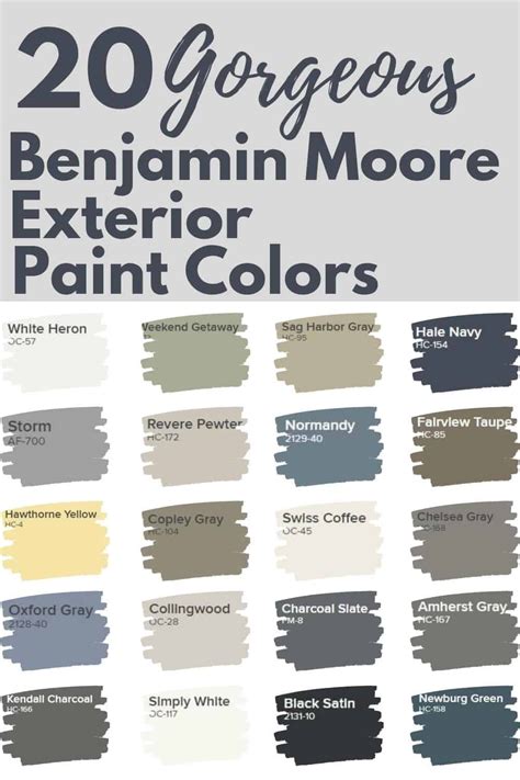 20++ Benjamin Moore Exterior House Colors - PIMPHOMEE