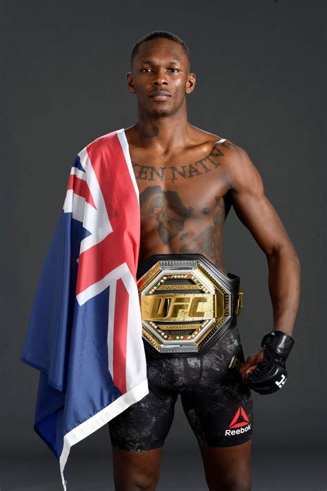 Download UFC Champion Israel Adesanya Portrait Wallpaper | Wallpapers.com