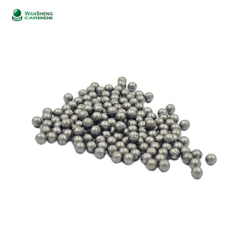 Customized production of various grades and sizes of tungsten steel cemented carbide ball blanks ...