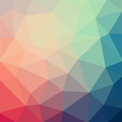 Light blue red vector Low poly crystal background. Polygon desig 598767 ...