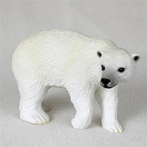 Polar Bear Figurine - Animal Decor