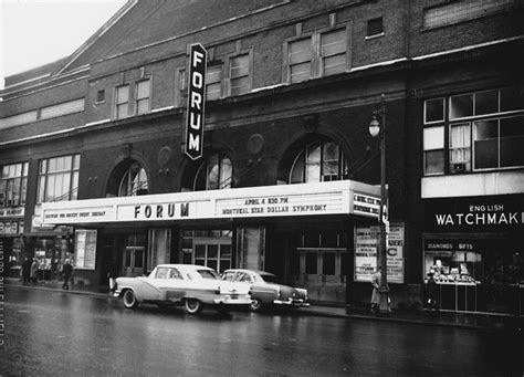 Montreal Forum, 1960 | Montreal architecture, Montreal, Montreal canadians