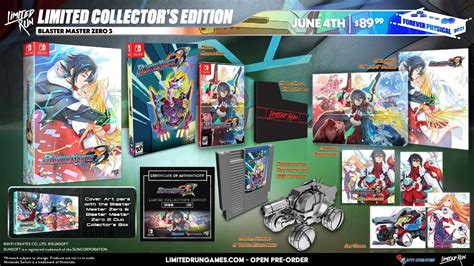 Blaster Master Zero 3 physical release confirmed, will have Classic Edition and Collector's Edition