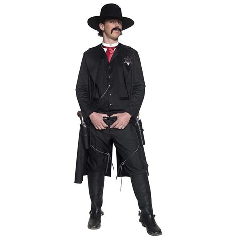 Wyatt Earp Costume - Tombstone Fancy Dress Costume