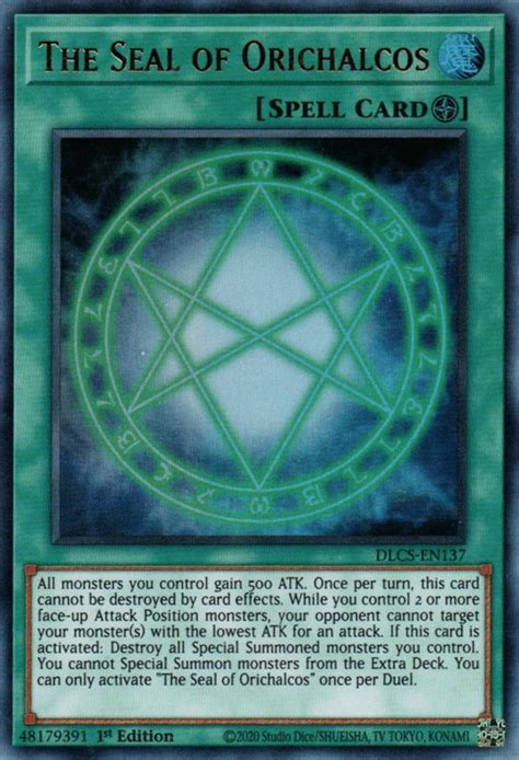 Yugioh The Seal Of Orichalcos