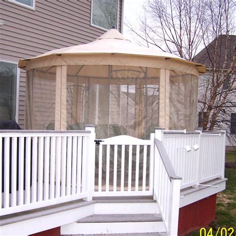 Replacement Canopy and Netting for the Amelia Island Gazebo | Gazebo ...