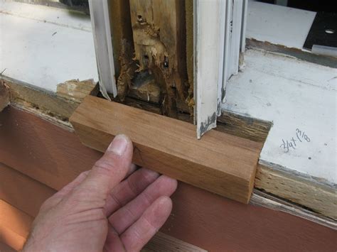 Repairing A Window Sill - A Concord Carpenter