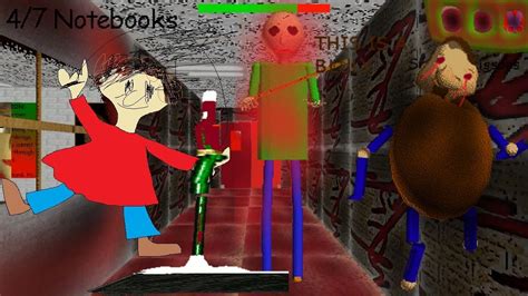 Baldi Basics Horror Edition - Baldi's Basics V1.4.1 Mod - YouTube