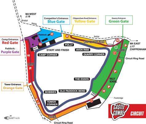 Castle Combe Race Circuit - Goldtrack