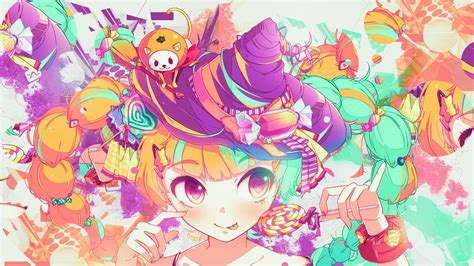 Colorful Anime Wallpaper Full Hd 1920x1080 Wallpaper - vrogue.co