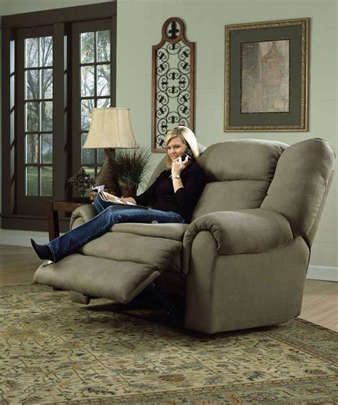 Stylish Eve Oversized Recliner for two... Problem solved! Where's my butt touch and taco? | Home ...