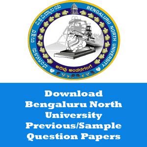 Bengaluru North University Old Question Papers Solved PDF Free Download ...