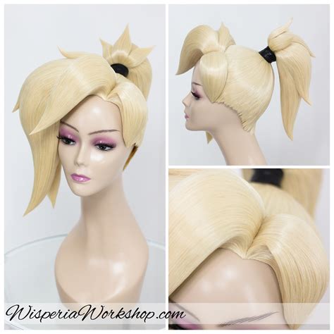 Mercy wig | Cosplay wig tutorial, Wigs, Hair designs