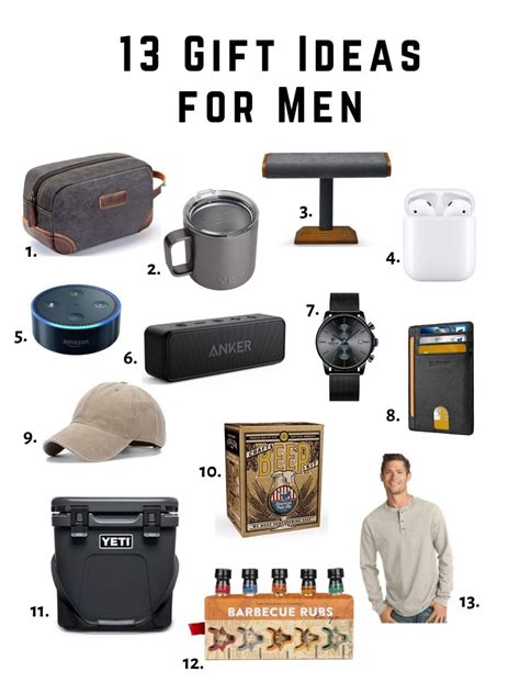 13 Christmas Gift Ideas For Men