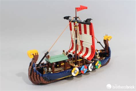 Viking Ship And The Midgard Serpent 31132 Creator 3-in-1 Buy Online At ...