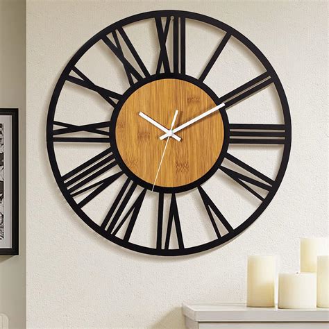 Ultimate Style 8 Most Striking Oversized Wall Clocks for Living Room ...