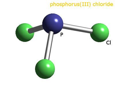 WebElements Periodic Table » Phosphorus » phosphorus trichloride