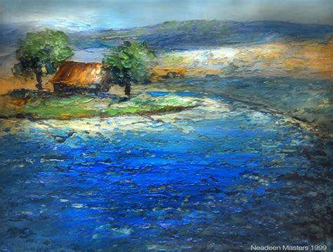 River Bank | Online painting classes, Online painting, Painting