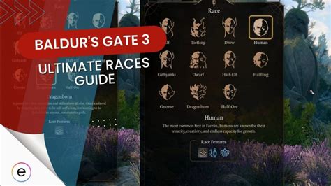 All 11 Baldur's Gate 3 Races [Features & Subraces] - eXputer.com