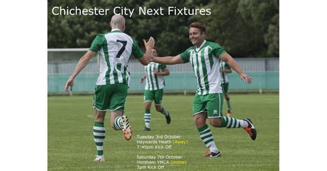 Chichester City FC Next Fixtures