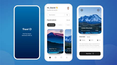 Mobile app UI Template | Figma