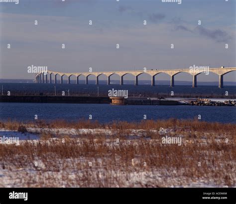 Confederation Bridge PEI Stock Photo - Alamy