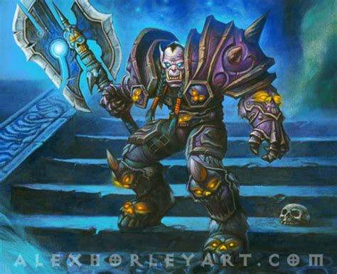 alex horley artwork | Deathbringer Saurfang by Alex Horley - Warcraft: BlizzGame