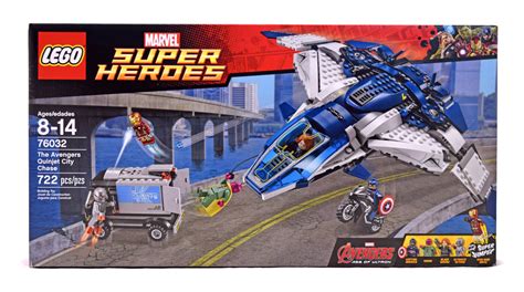 The Avengers Quinjet City Chase - LEGO set #76032-1 (NISB) (Building Sets > Super Heroes ...