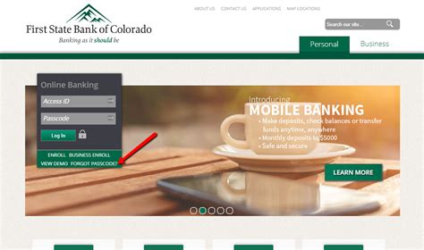 First State Bank of Colorado Online Banking Login - CC Bank