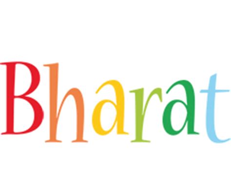 Bharat Logo | Name Logo Generator - Smoothie, Summer, Birthday, Kiddo ...