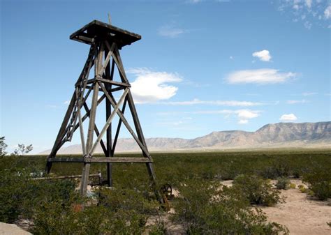 The Trinity site in New Mexico, where the first nuclear weapon was tested