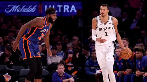 Knicks Big Man Touts Spurs’ Victor Wembanyama as One of NBA’s Best ...