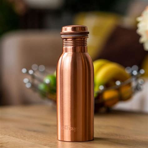 Copper Water Bottle (600ml) | Copper water bottle, Water bottle, Bottle