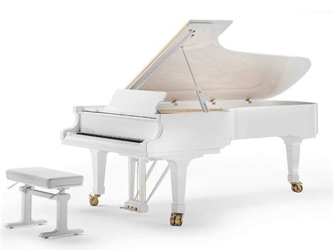 Fazioli White Piano | Pierre's Fine Pianos | Official FAZIOLI ...