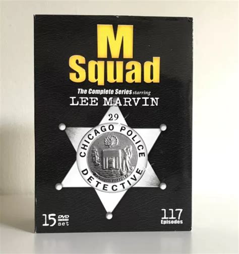 M SQUAD - The Complete Series 15-Disc DVD Set + CD Lee Marvin Collection NTSC EUR 32,49 ...