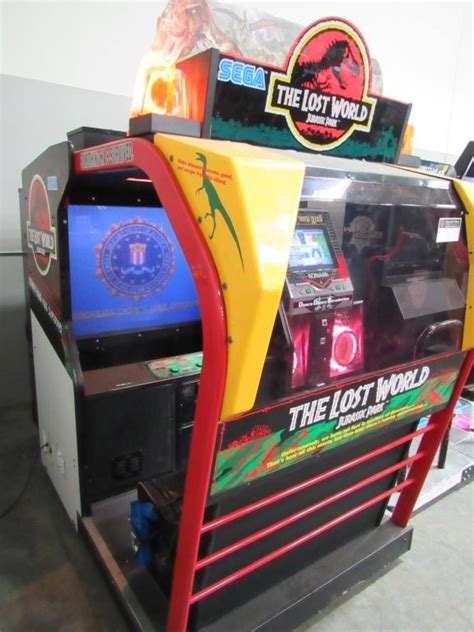 LOST WORLD DELUXE 50" ARCADE GAME JURASSIC PARK