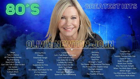 Olivia Newton-John || 80´s Greatest Hits - YouTube