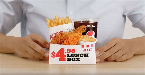 KFC S'pore offers $4.95 Lunch Box with 5 items for a limited time ...