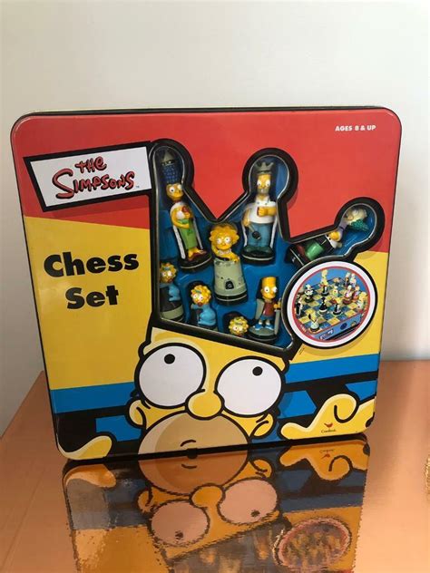 Simpsons chess set | in Swindon, Wiltshire | Gumtree