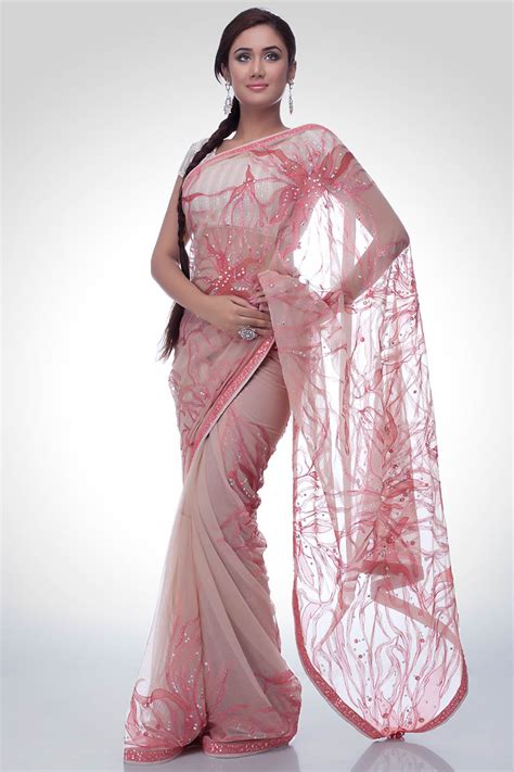 Indian Embroidered Sarees | New Saree Trends | Satya Paul Saree ...