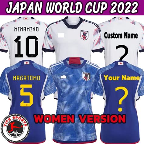 Qatar World Cup 2022 Japan Women Jersey Football Jersey Home Away | Lazada PH