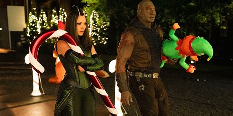 Drax & Mantis' GOTG Holiday Special Dynamic Teased By James Gunn