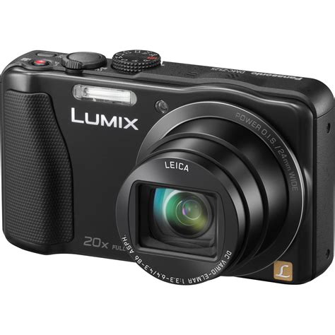 Panasonic Lumix DMC-ZS25 Digital Camera (Black) DMC-ZS25K B&H